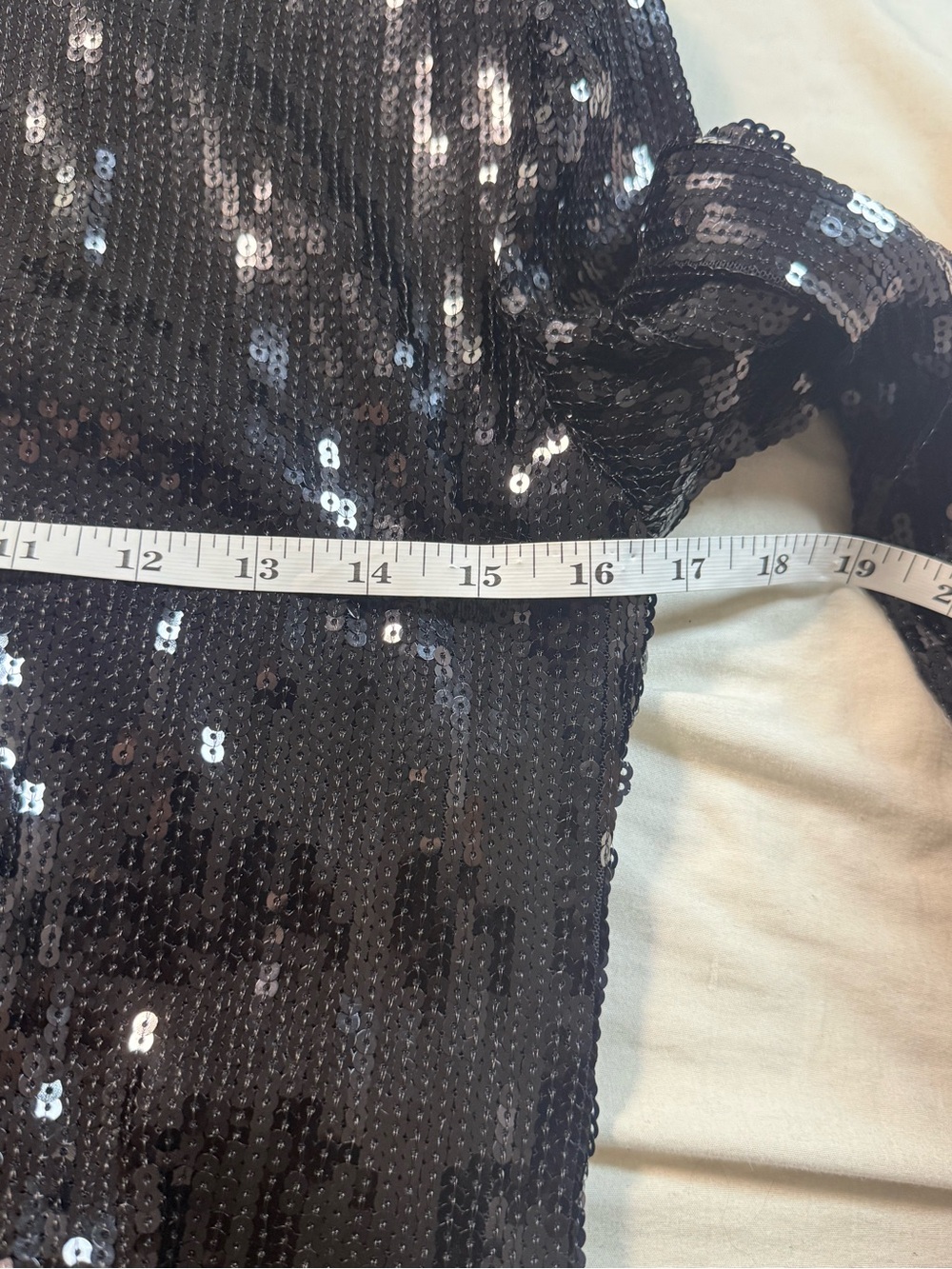 NEW Wayf Black Maddie Long Sleeve Sequin Minidress S - Picture 11 of 13